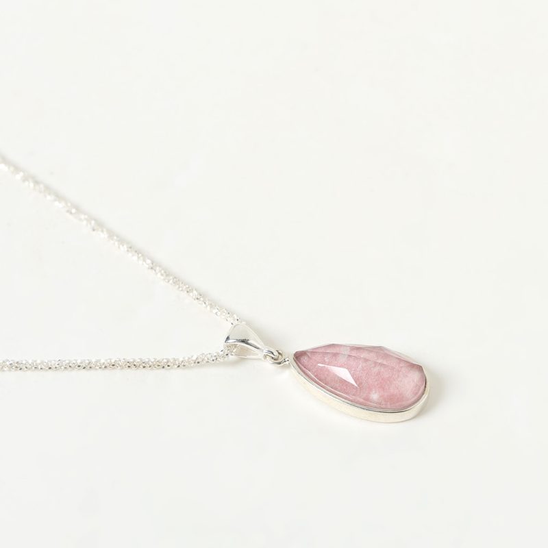 collana drop doppia pietra