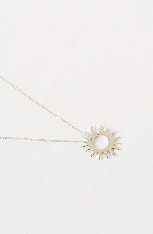 Collana Sole argentato